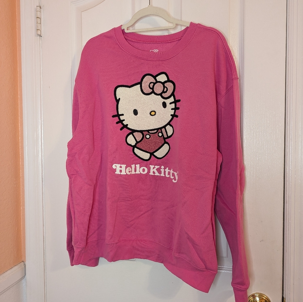 EUC Sanrio Hello Kitty Pink Sweatshirt Size 2X
